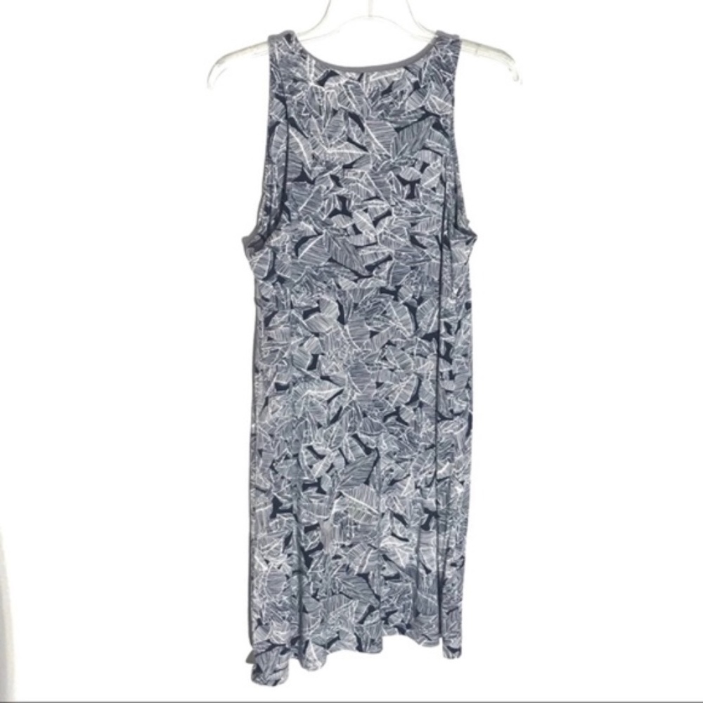 Athleta Stretchy Dress Sleeveless Navy Blue Sz MP